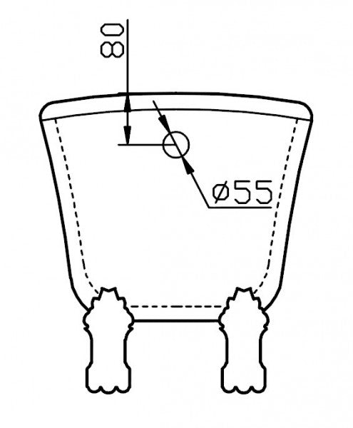 Freistehende Badewanne PARIS PREMIUM