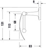 Duravit Starck T Papierrollenhalter