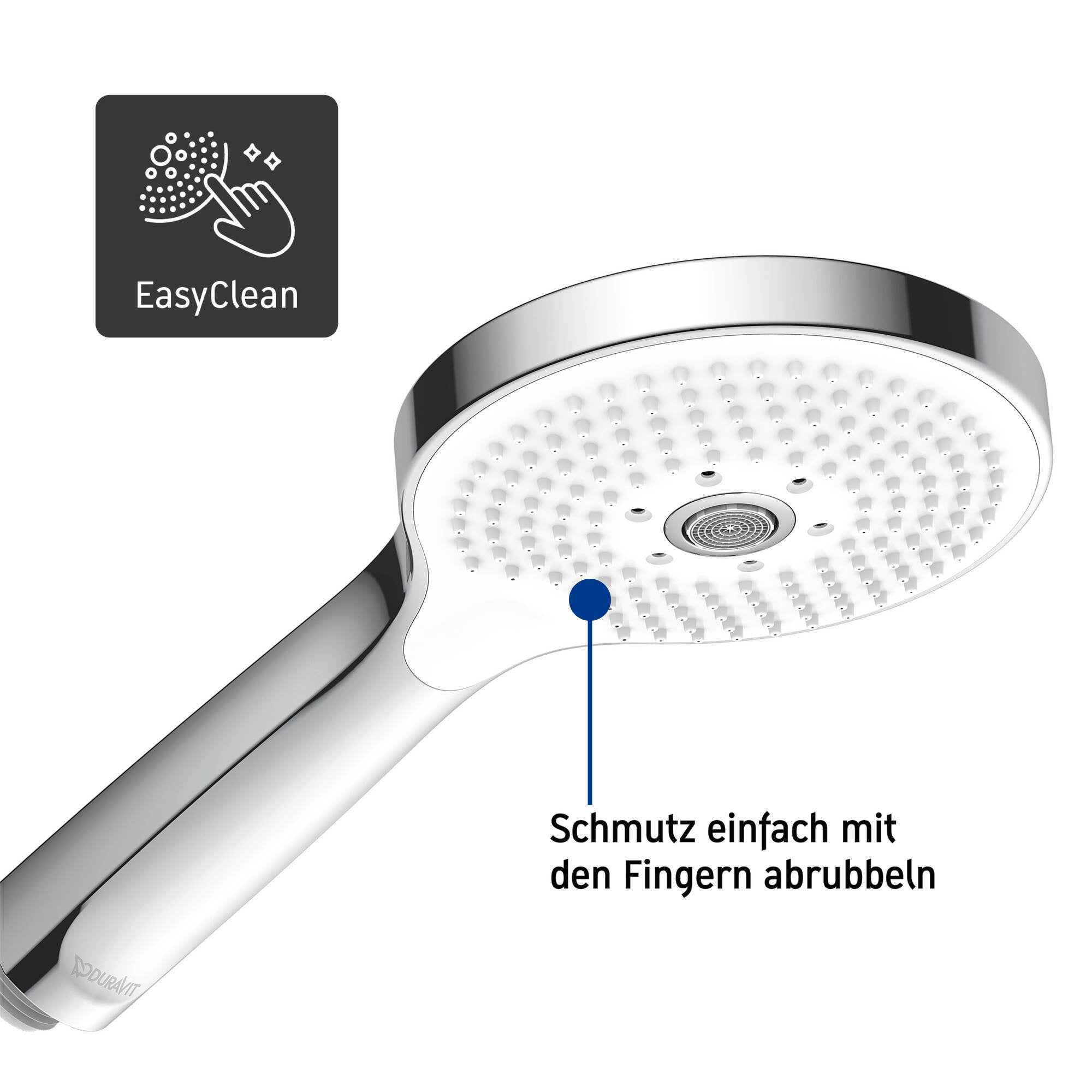 Duravit Duschsystem mit Thermostat & Glasablage