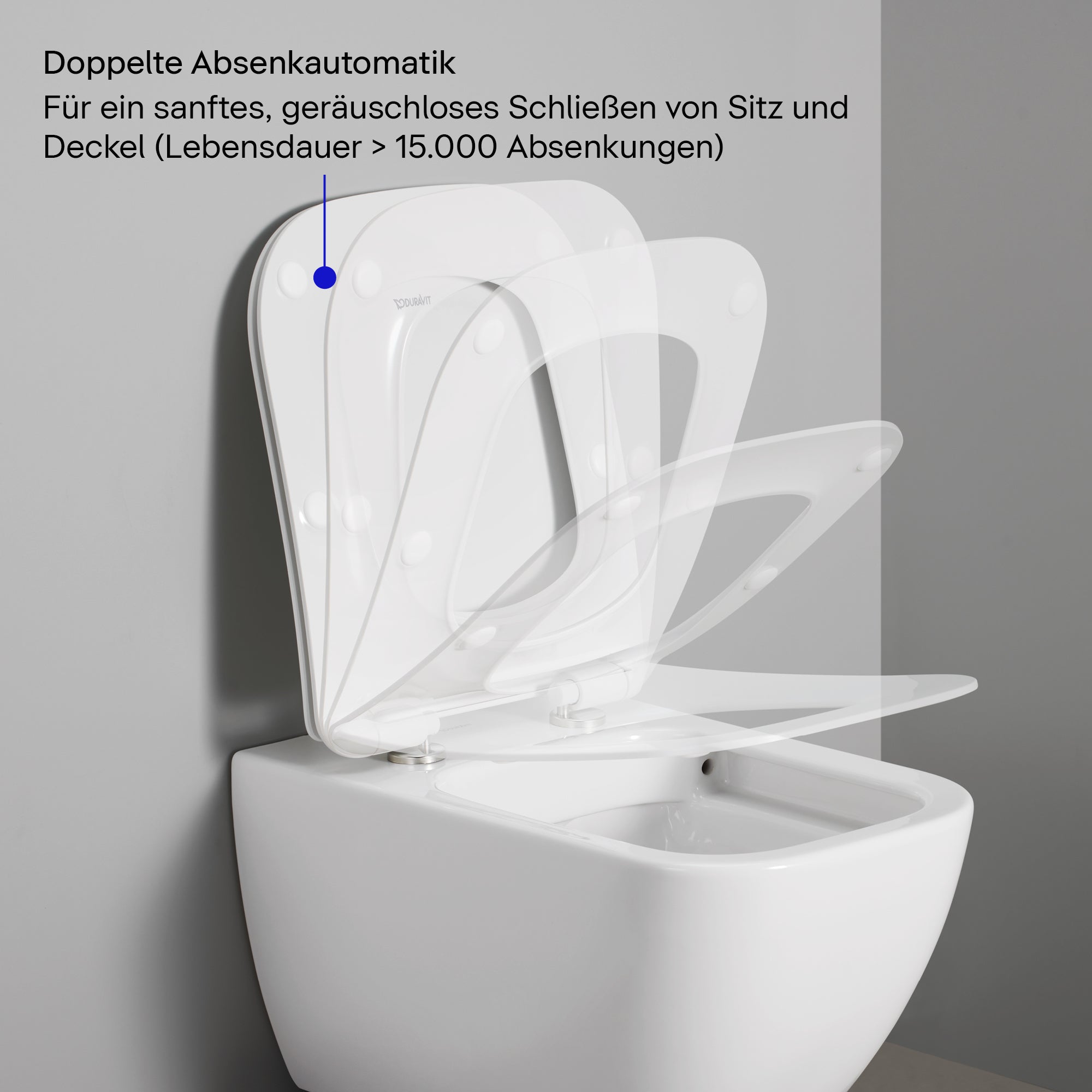 Duravit Univavo Universal WC-Sitz mit Absenkautomatik