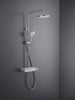 Duravit Duschsystem mit Thermostat und Glasablage