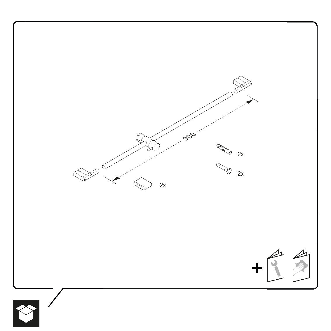 Duravit Universal Brausestange