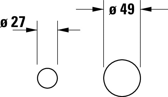 Duravit Circle Einhebel-Waschtischarmatur