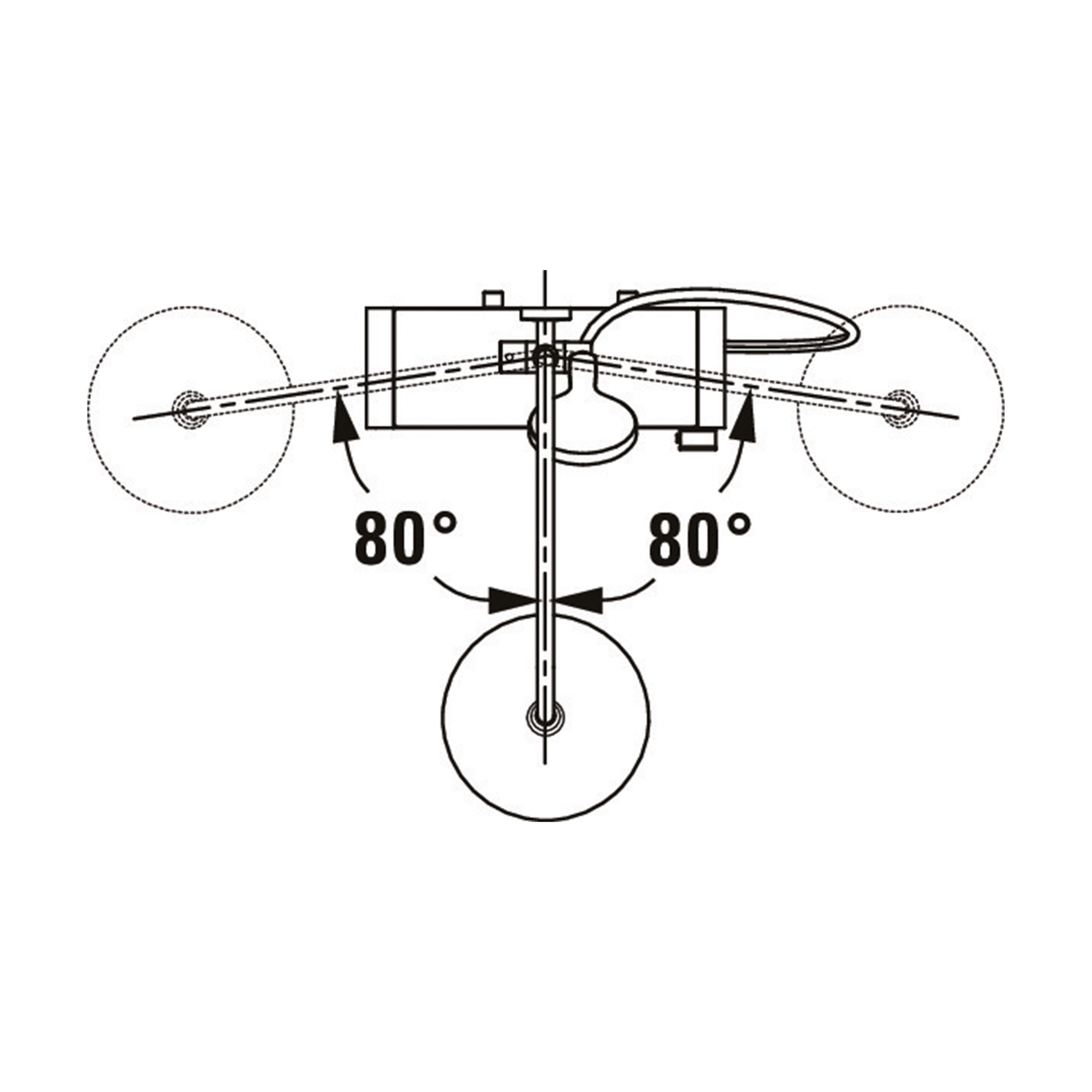 Duravit Duschsystem mit Thermostat & Glasablage