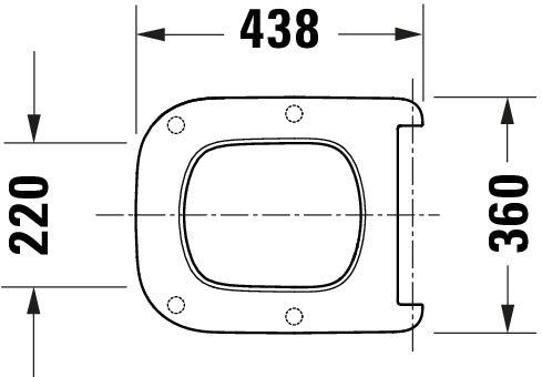 Duravit Univavo Universal WC-Sitz mit Absenkautomatik