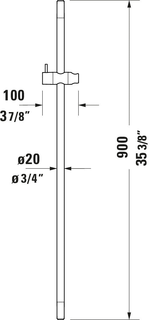 Duravit Universal Brausestange