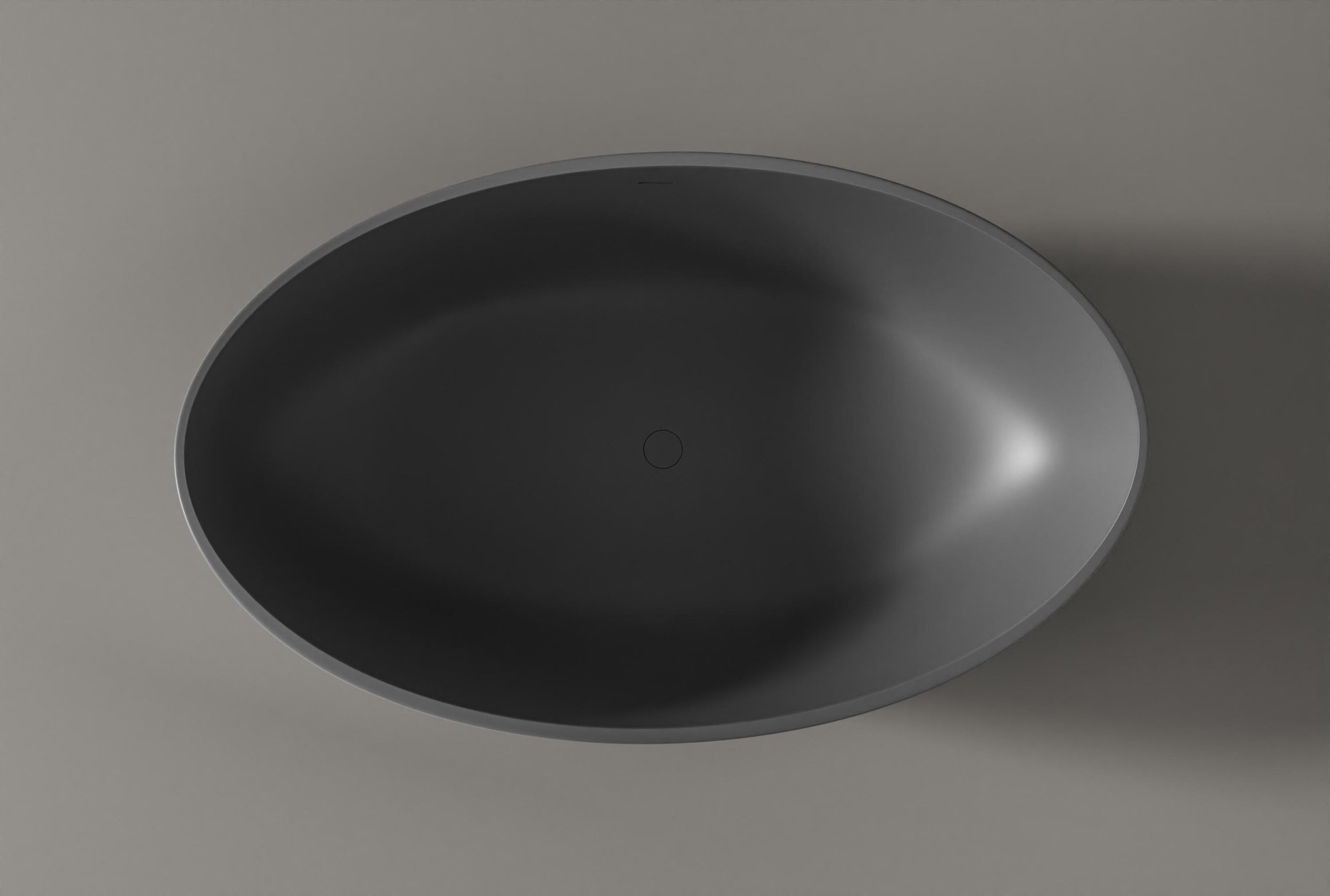 Freistehende Badewanne WAVE STONE