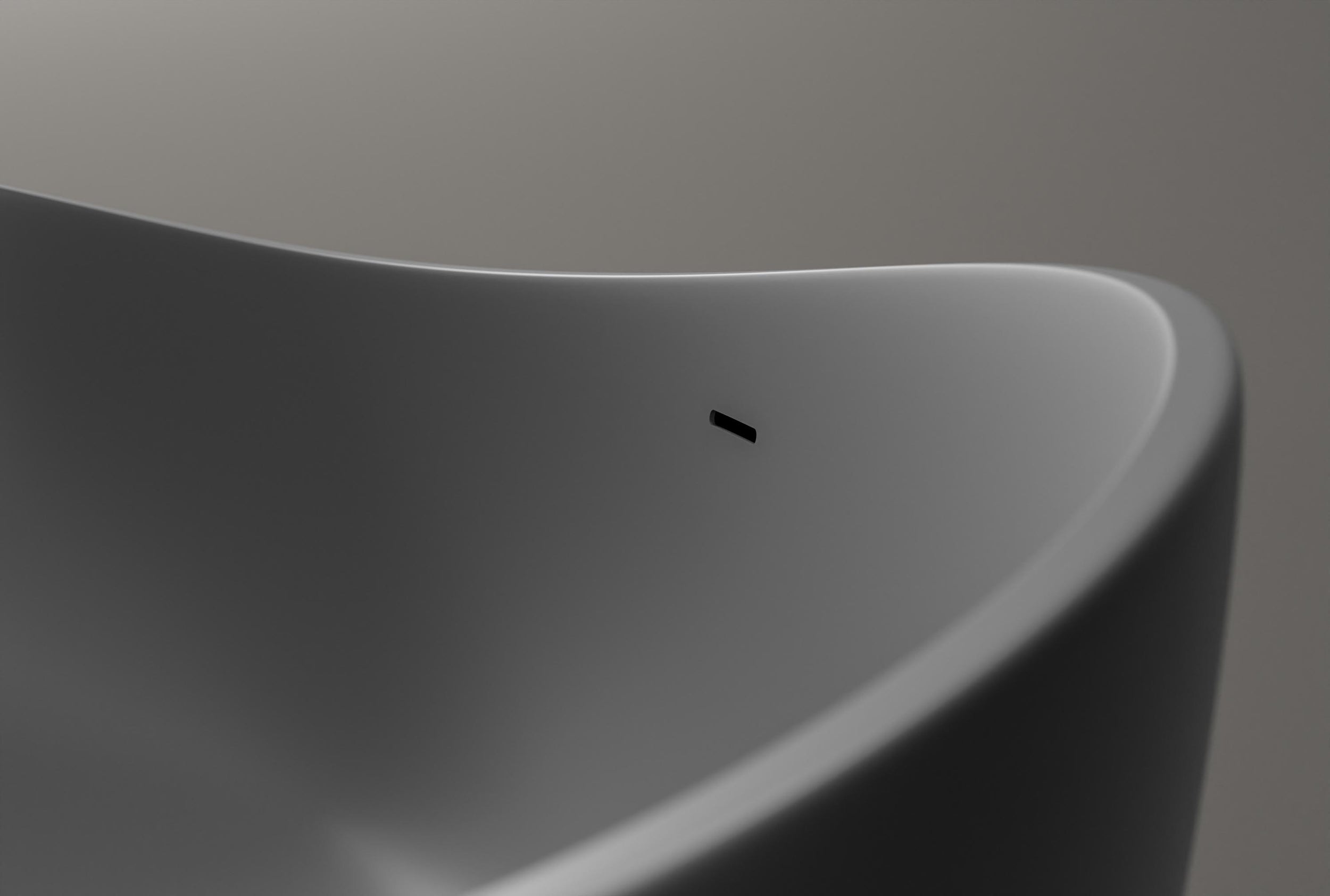 Freistehende Badewanne WAVE STONE