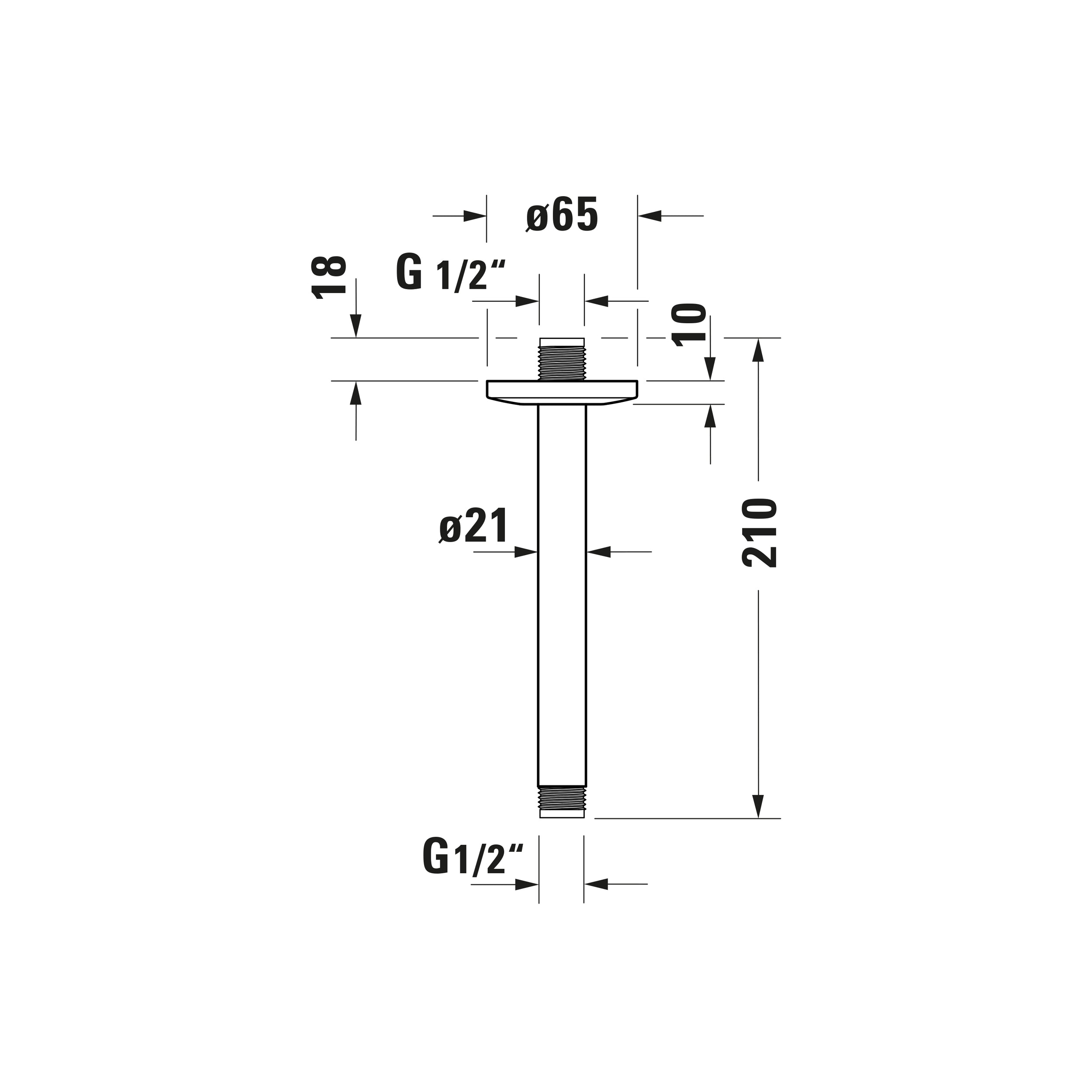 Duravit Universal Duscharm