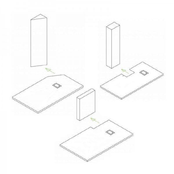 Duschtasse Duschwanne GT-Serie