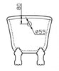 Freistehende Badewanne PARIS PREMIUM
