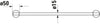 Duravit Starck T Handtuchhalter 610