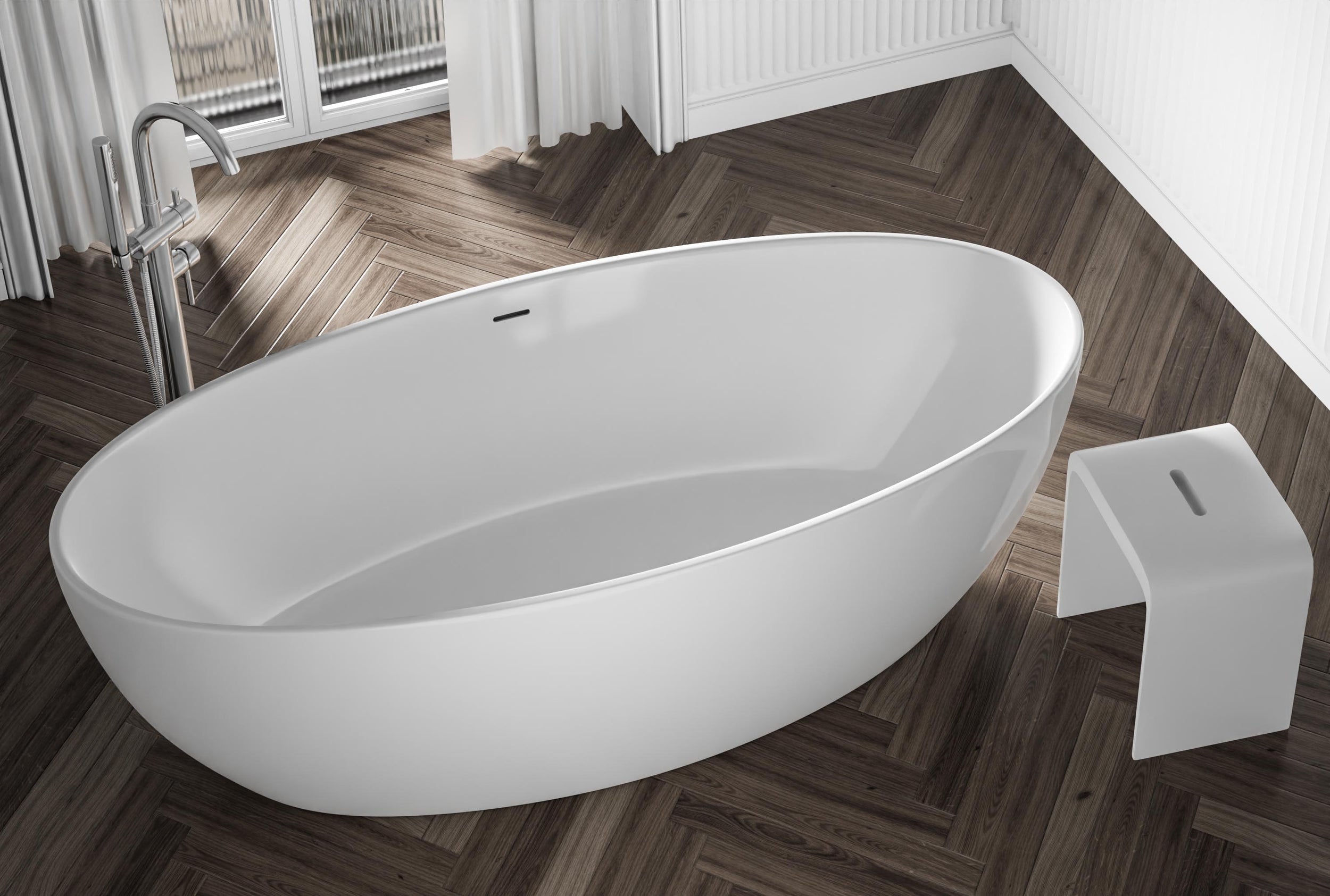 Freistehende Badewanne TERRA