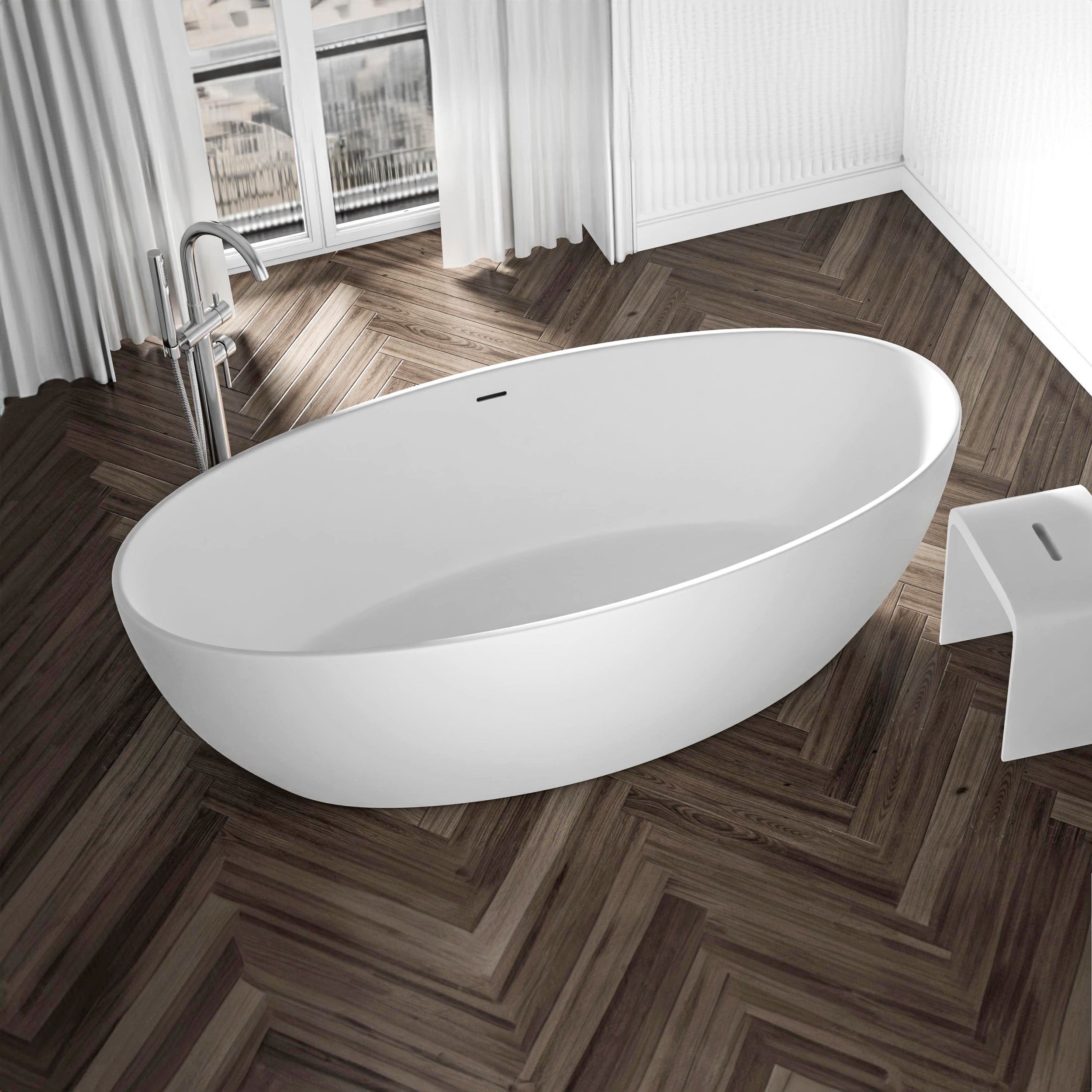 Freistehende Badewanne TERRA