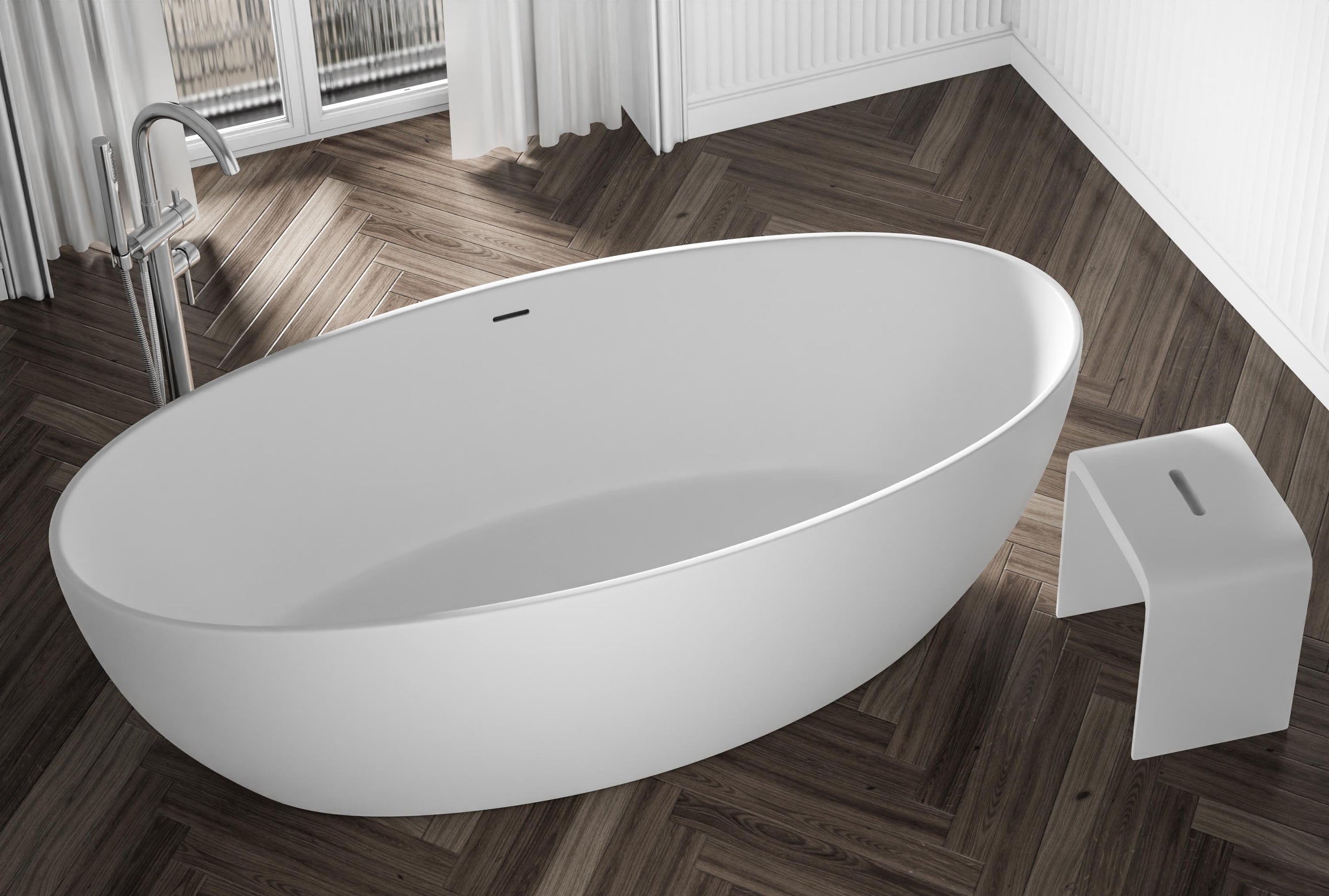 Freistehende Badewanne TERRA