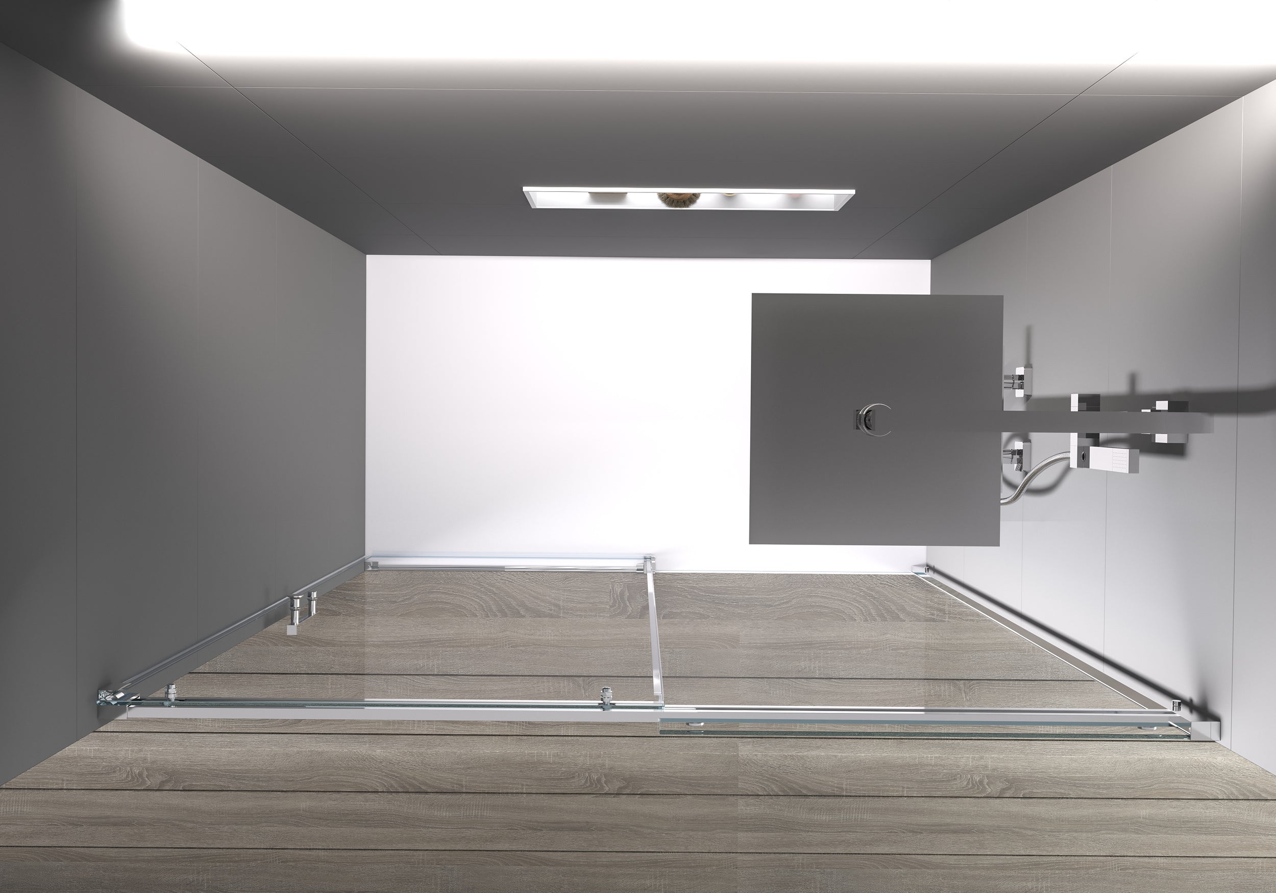 Nischendusche mit Schiebetür DX806A FLEX