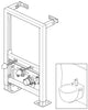 Wand-Bidet Vorwandelement G30013A