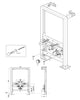 Wand-Bidet Vorwandelement G30013A