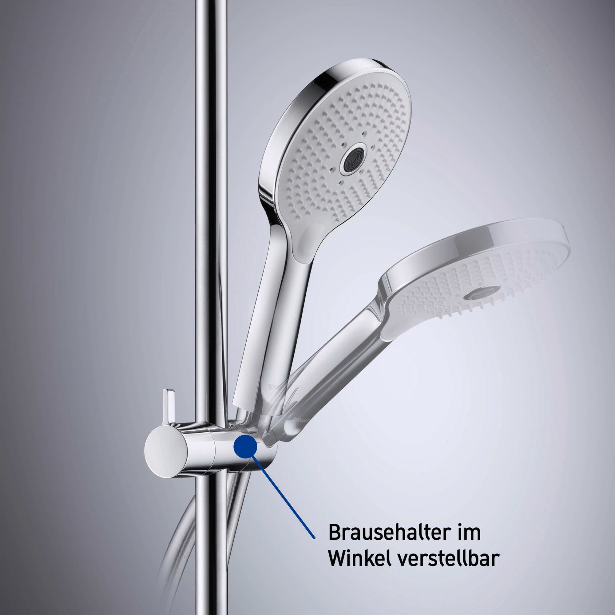 Duravit Shower System mit Thermostat & Glasablage
