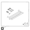 Duravit Starck T Handtuchablage 610