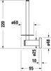 Duravit D-Code Ersatzrollenhalter