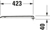 Duravit Universal-WC-Sitz mit Absenkautomatik für D-Code
