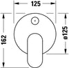 Duravit Wave Einhebelmischer Set Unterputz