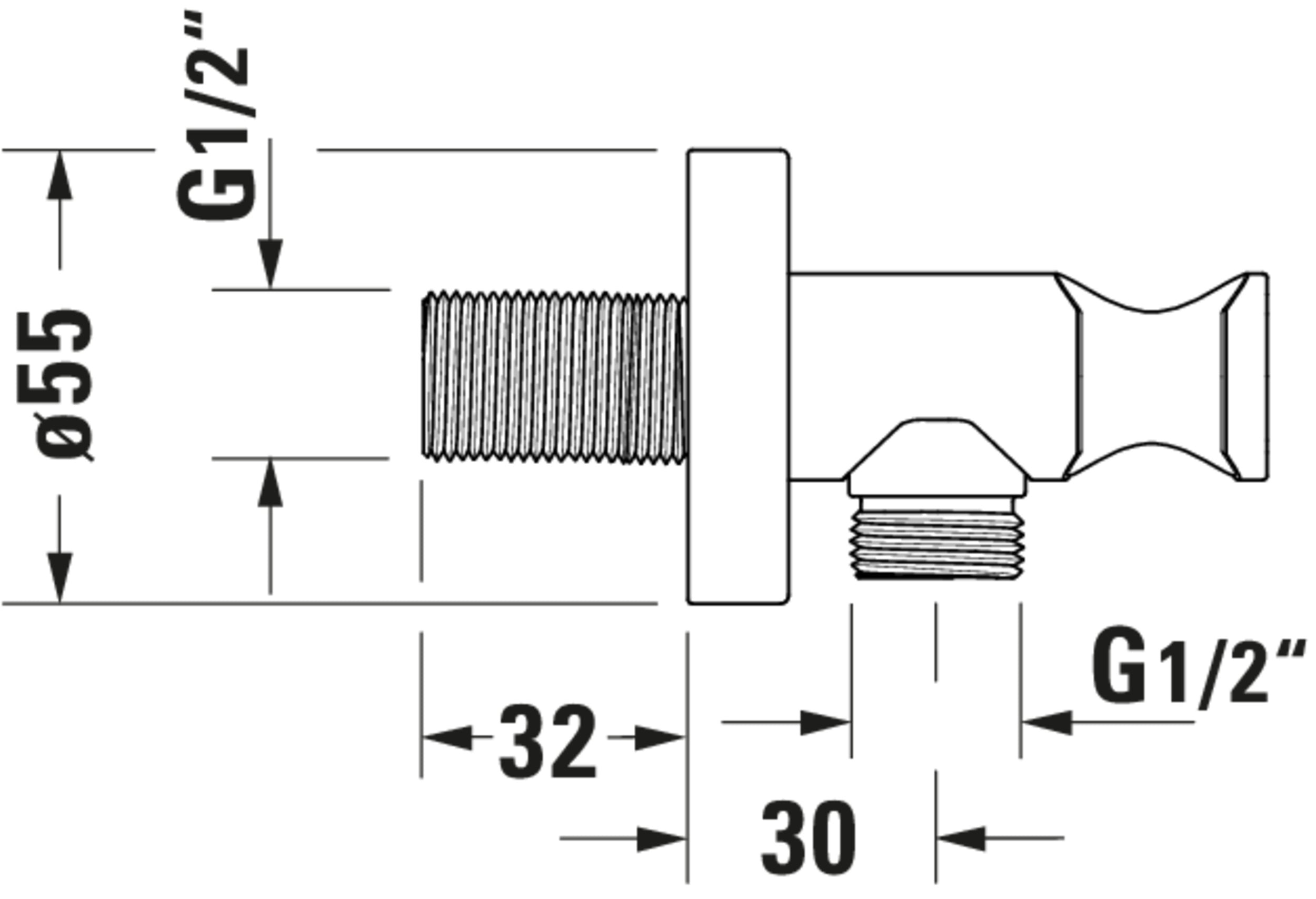 Duravit Unterputz-Duschsystem mit Thermostat und Kopfbrause