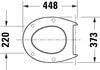 Duravit Univavo Universal WC-Sitz mit Absenkautomatik