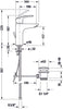 Duravit DuraVelez Waschtischarmatur
