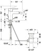Duravit A.1 Bidetmischer