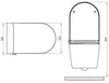 WC-Sparpaket 8: DUSCH-WC PRO+ 1102