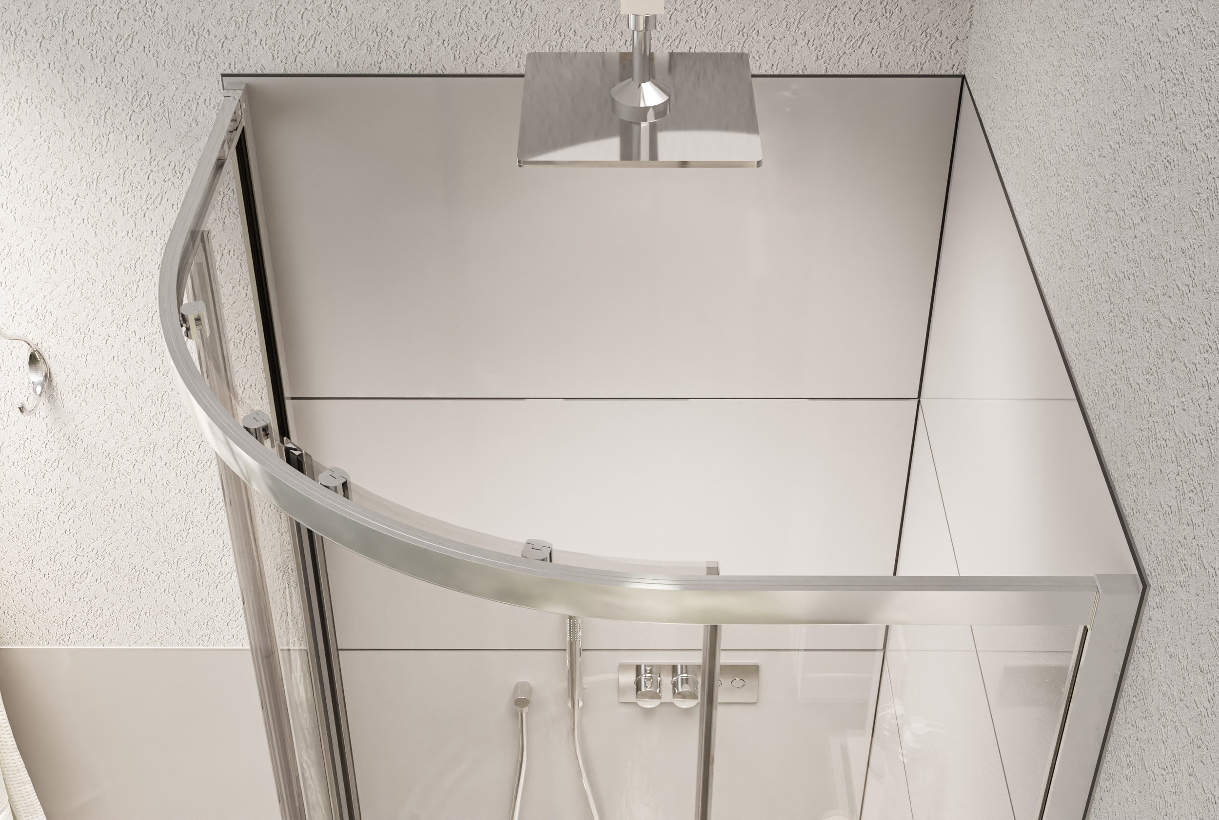 Runddusche NT509 mit Schiebetüren
