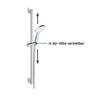Duravit DuraVelez Unterputz Duscharmatur mit Brause