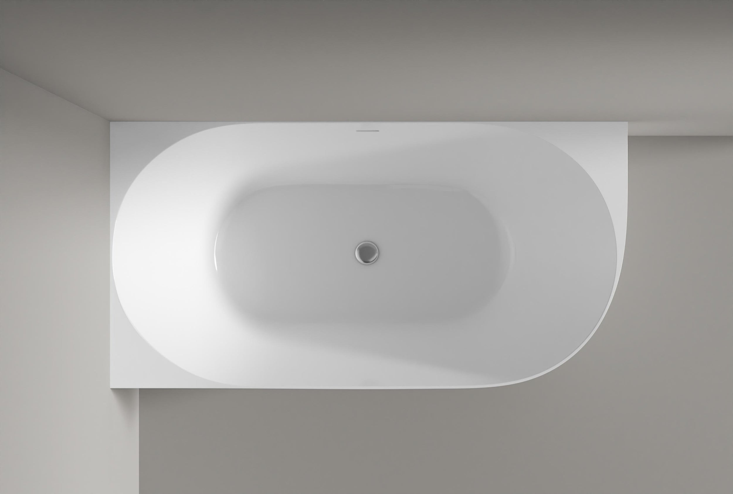 Freistehende Badewanne NOVA SLIM LINE