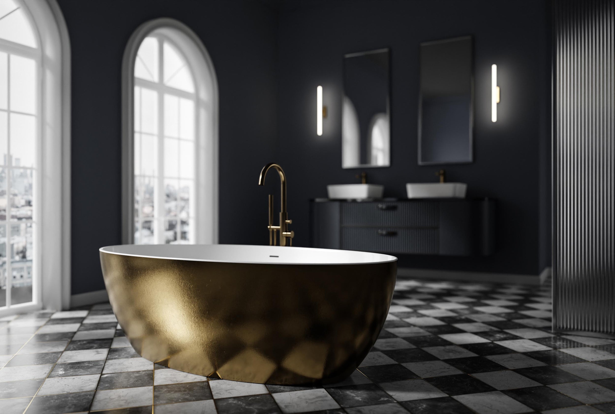 Freistehende Badewanne TERRA