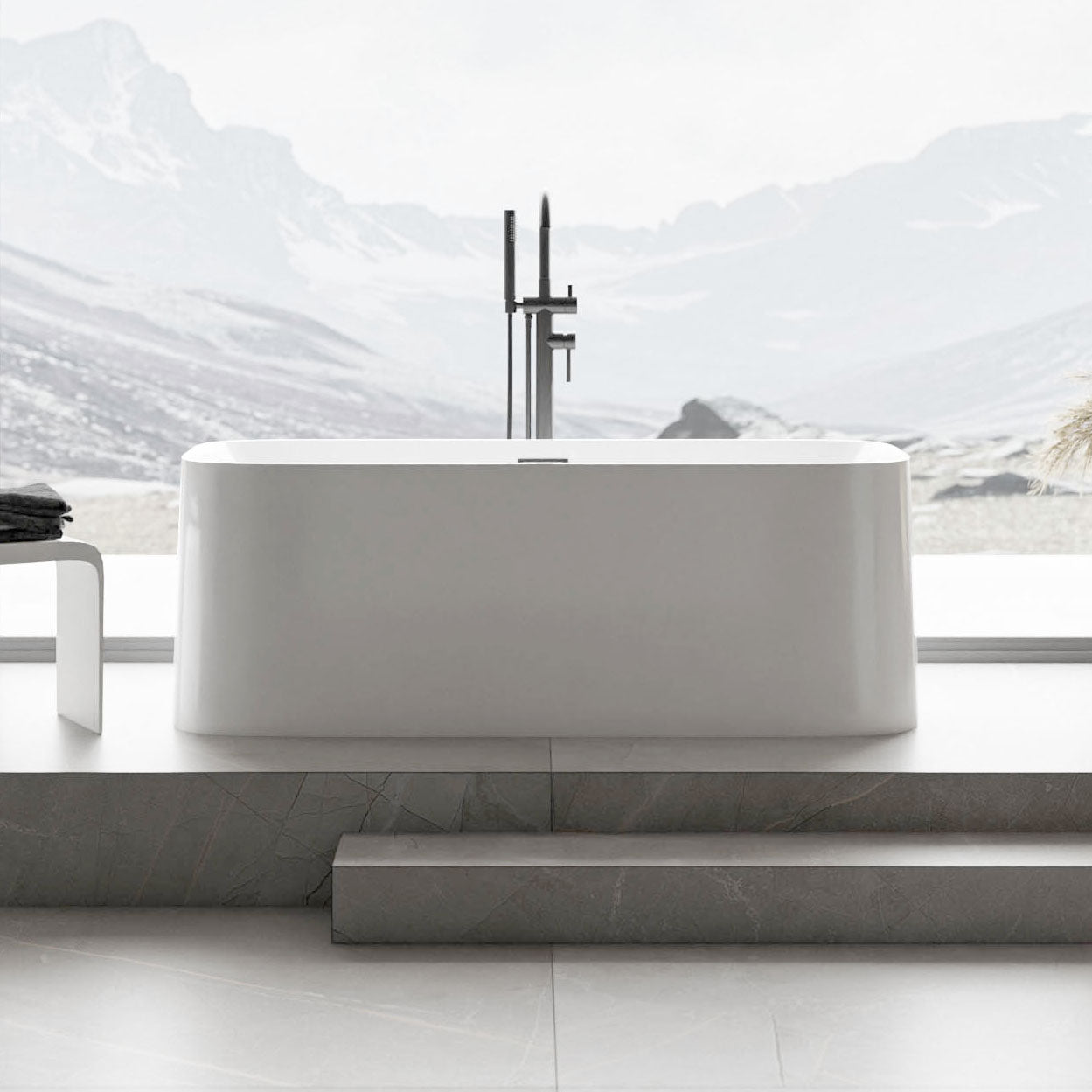Freistehende Badewanne RIVA 2.0