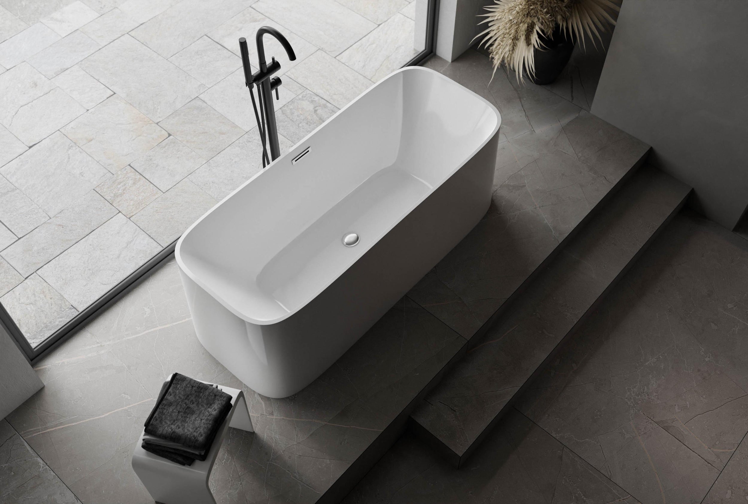 Freistehende Badewanne RIVA 2.0