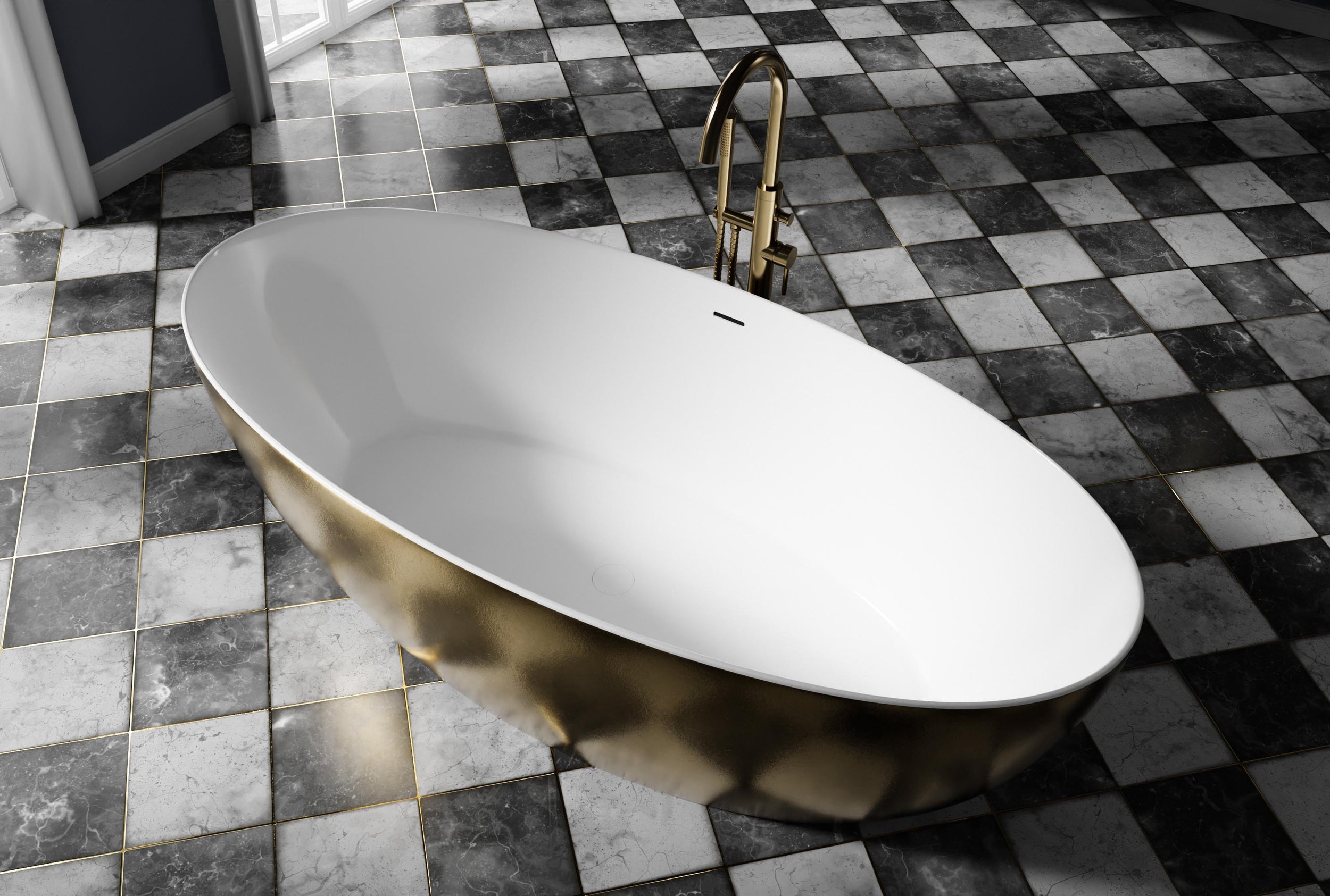 Freistehende Badewanne TERRA