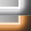 Rechteckiger LED-Badspiegel AUREL