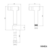 Bidet-Handbrause-Set NIMEA