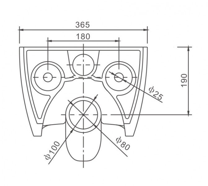WC-Komplettpaket 23: WC NT2038 Weiß