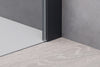 Eckdusche mit Drehtür an Festfeld NT606 - FLEX