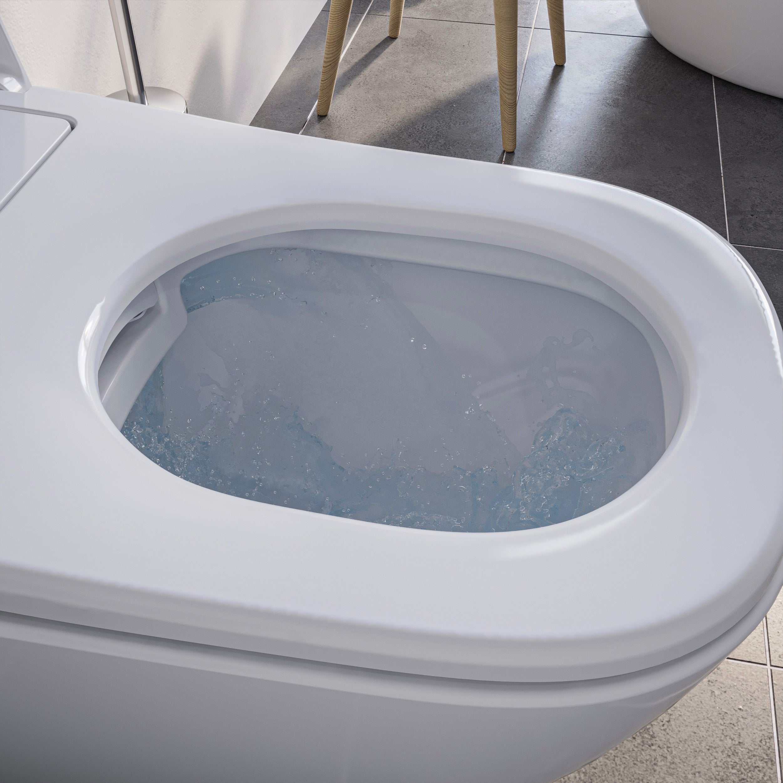 Dusch WC Komplettset Basic 1104 mit Geberit Duofix Vorwandelement