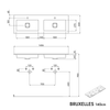 Unterschrank LAVOA 140 cm