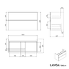 Unterschrank LAVOA 100 cm