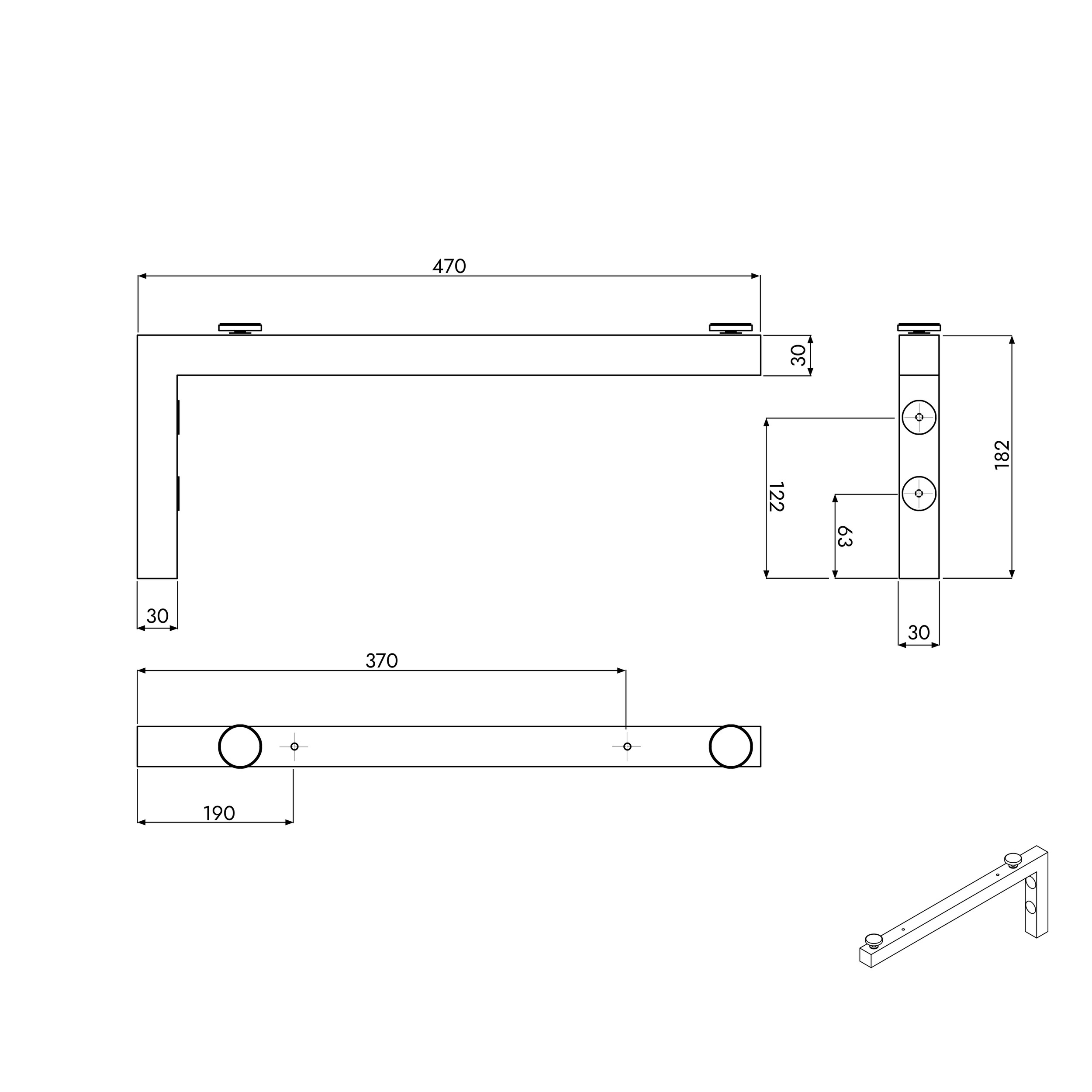 Badmöbel JUVIA Float 100 cm bis 160 cm