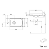 Waschtischunterschrank TIM 40 cm
