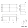 Waschtischunterschrank VIREO 120 cm