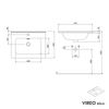 Waschtischunterschrank VIREO 60 cm